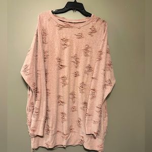 Distressed Lightweight Dress or Shirt